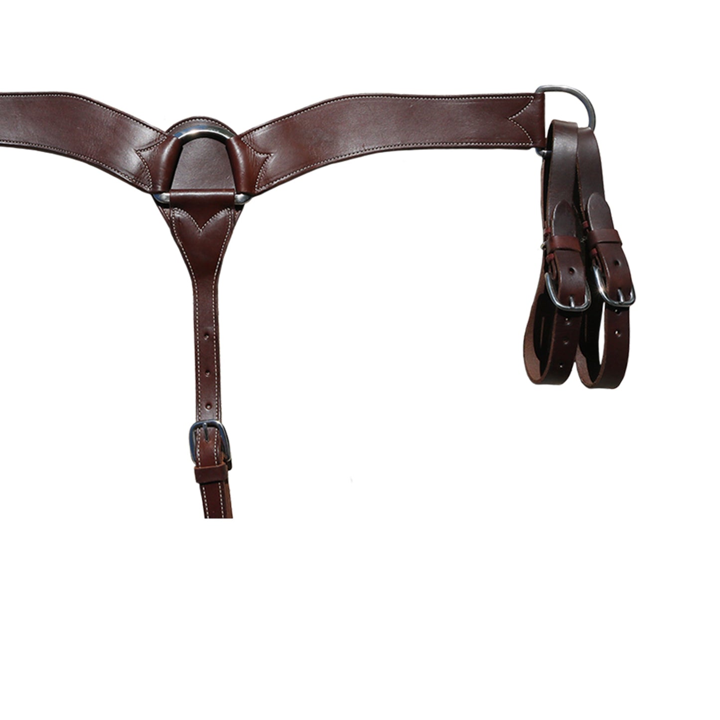 E-3900-C 2-3/4" Elite breast collar chocolate leather
