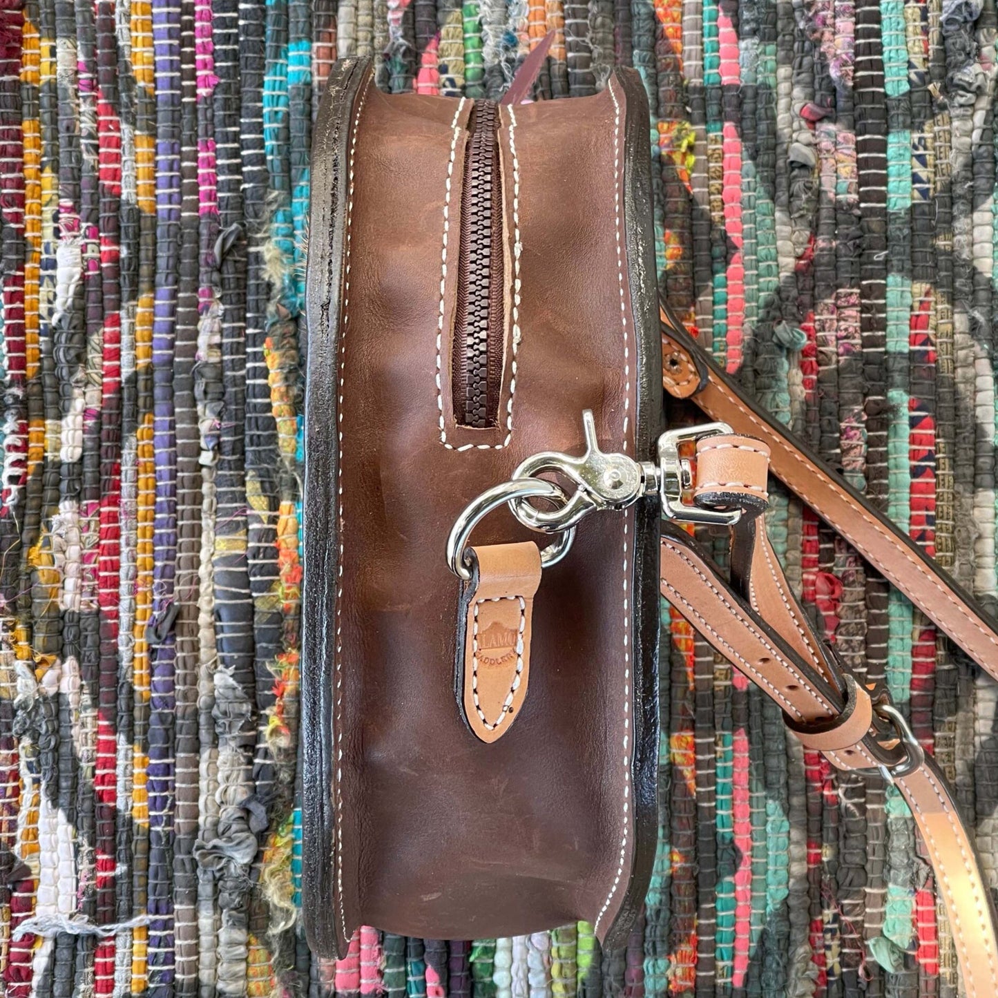 Western rope can handbag