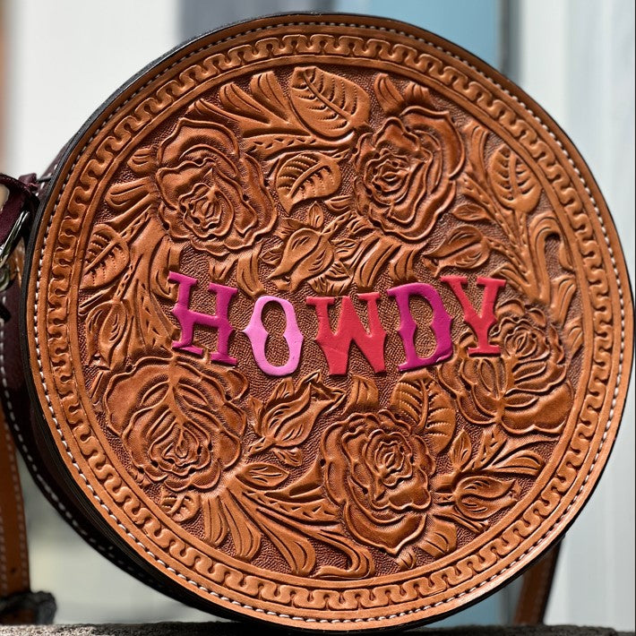 11" Howdy rope can handbag