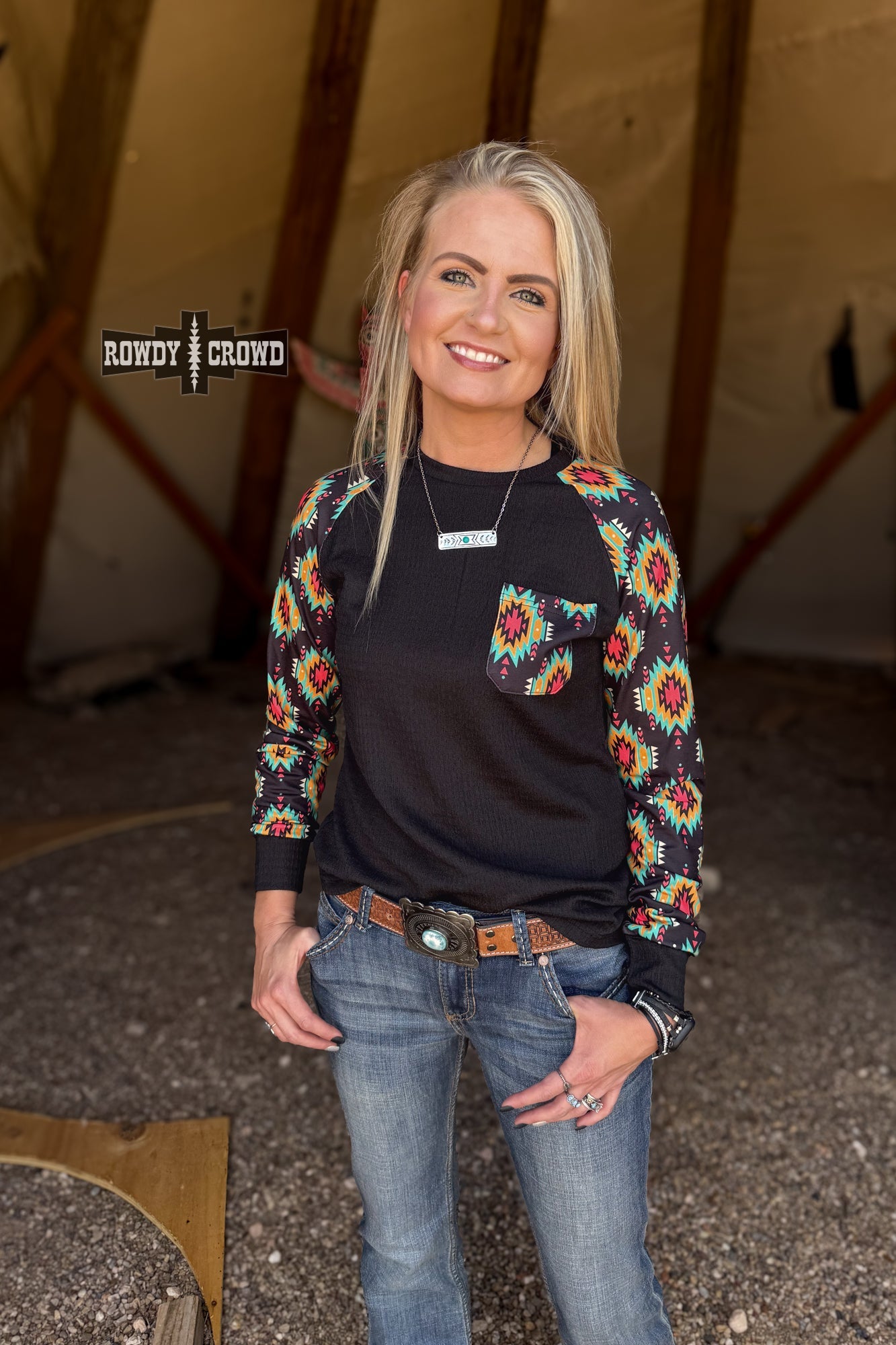Wild Aztec Long Sleeve