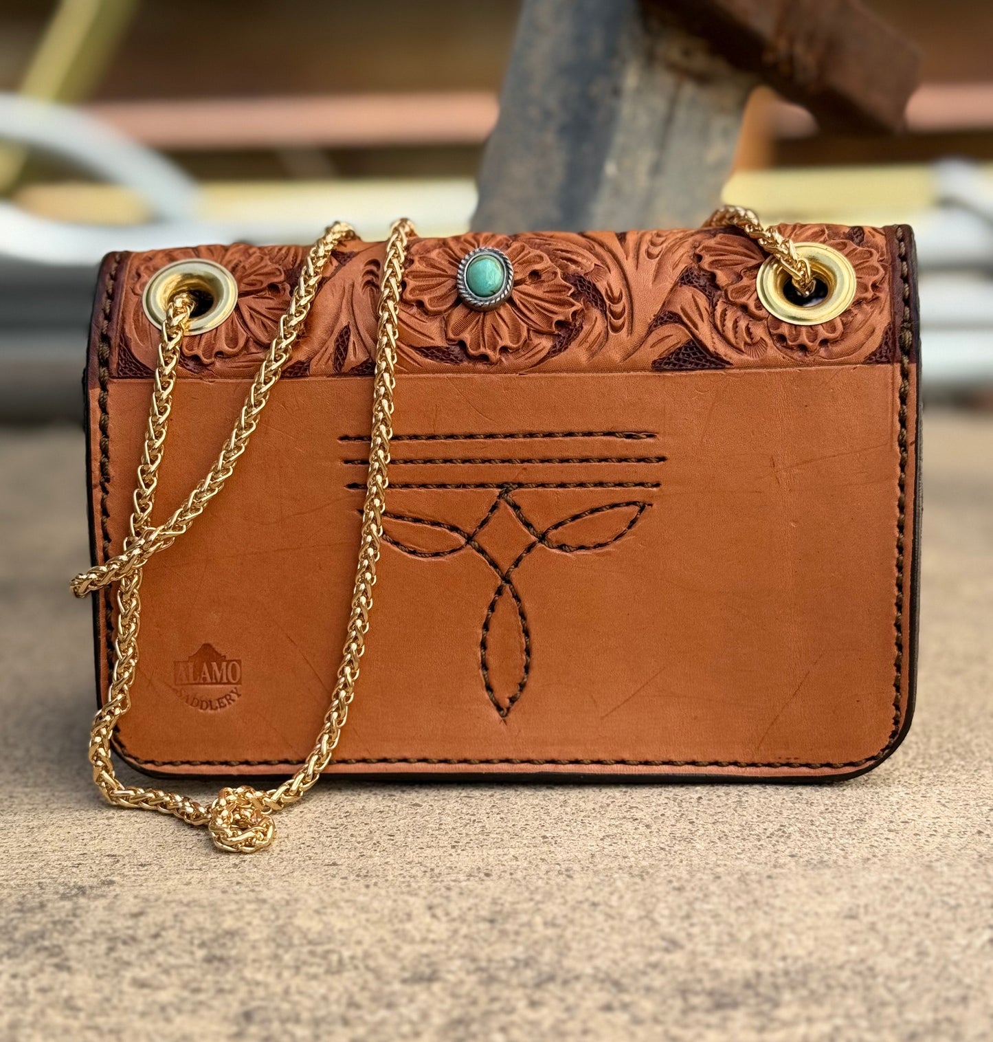 The Cowgirl Stadium- Turquoise