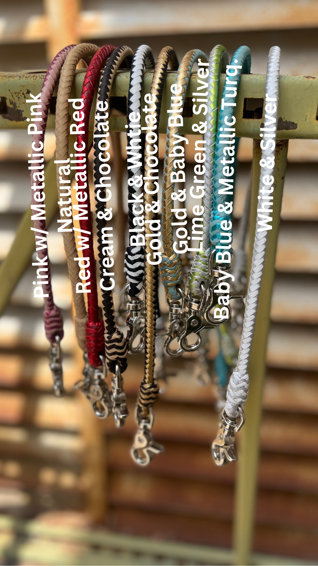 Hand braided strap YOUR CHOICE OF LENGTH!