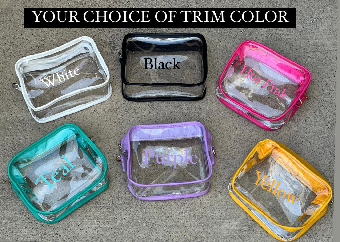 3-piece High end Stadium Bag set! (Standard Length)